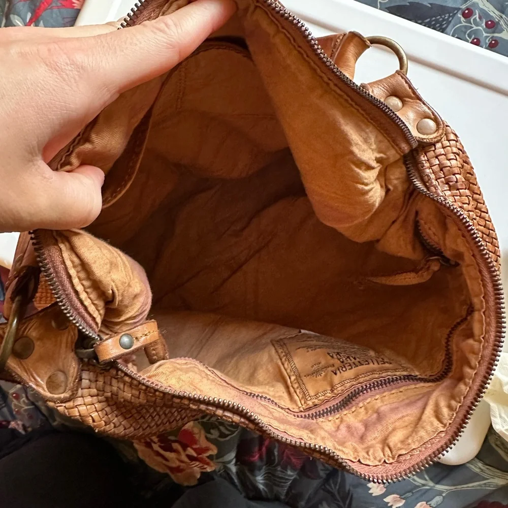 Woven Leather Purse - Picture 3 of 6